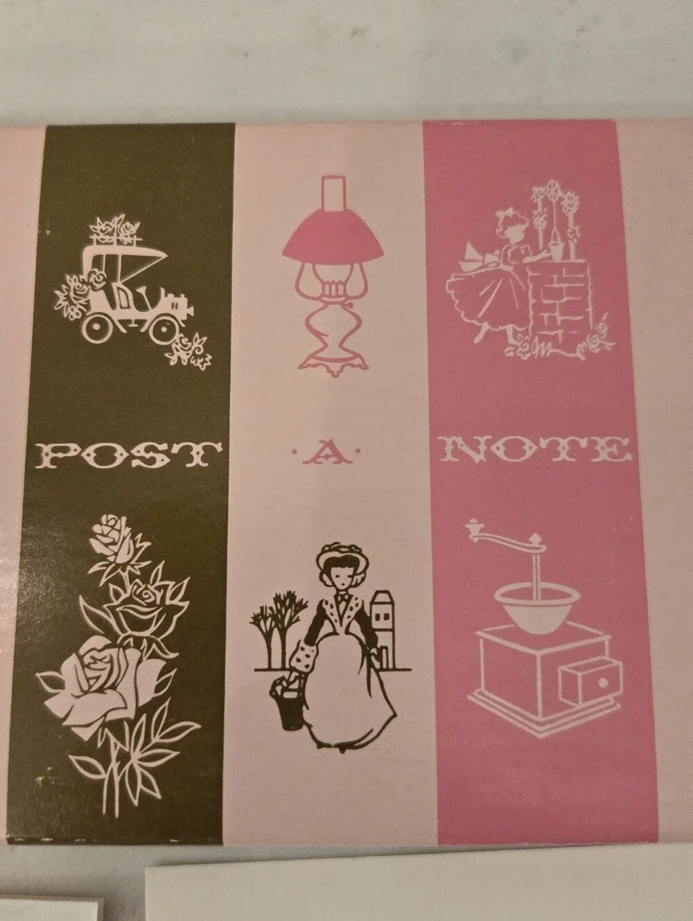 Current Vintage 50s 60s All Occssion Box Of Mixed 40 Post A Note Postcards